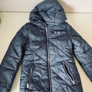 Girls Under Armour Hooded Winter Coat size Youth Small